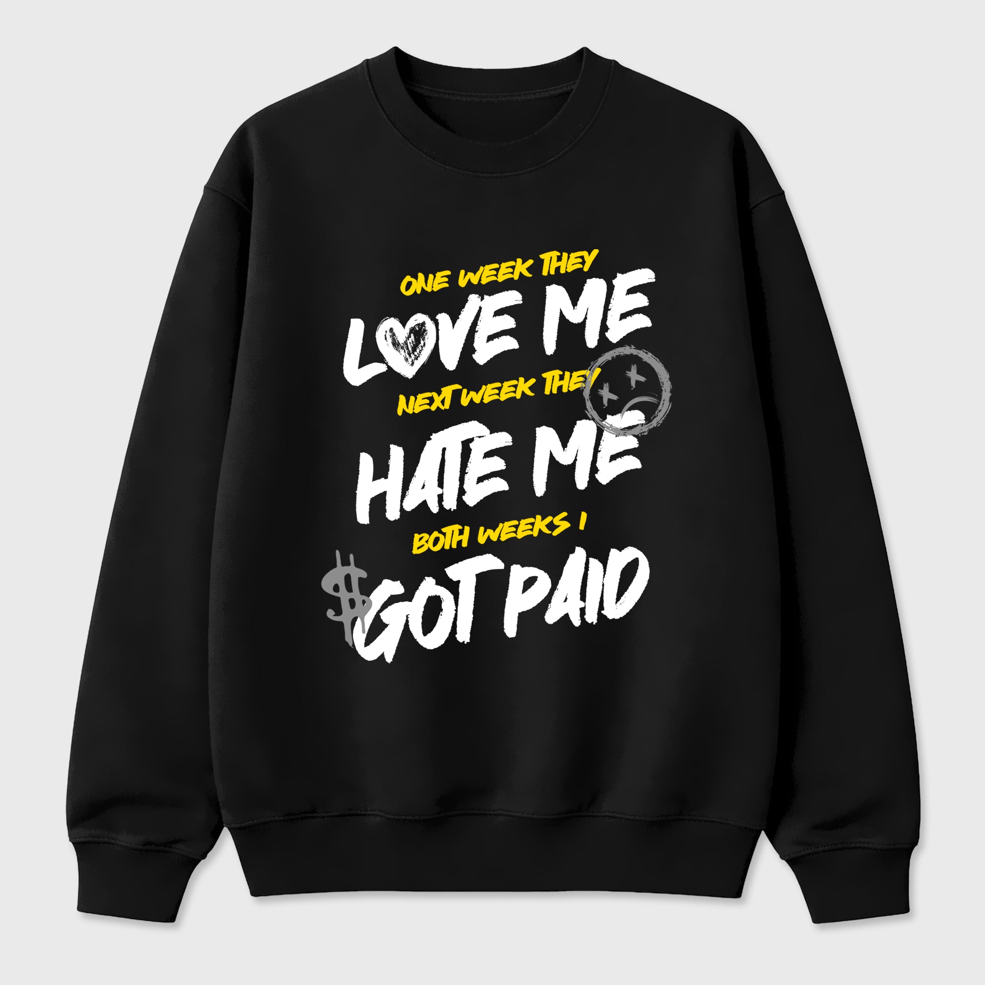 I Got Paid Graphic T-Shirt featuring original streetwear artwork designed to match the Air Jordan 4 Tour Yellow. Black 2 Graphic Tee.