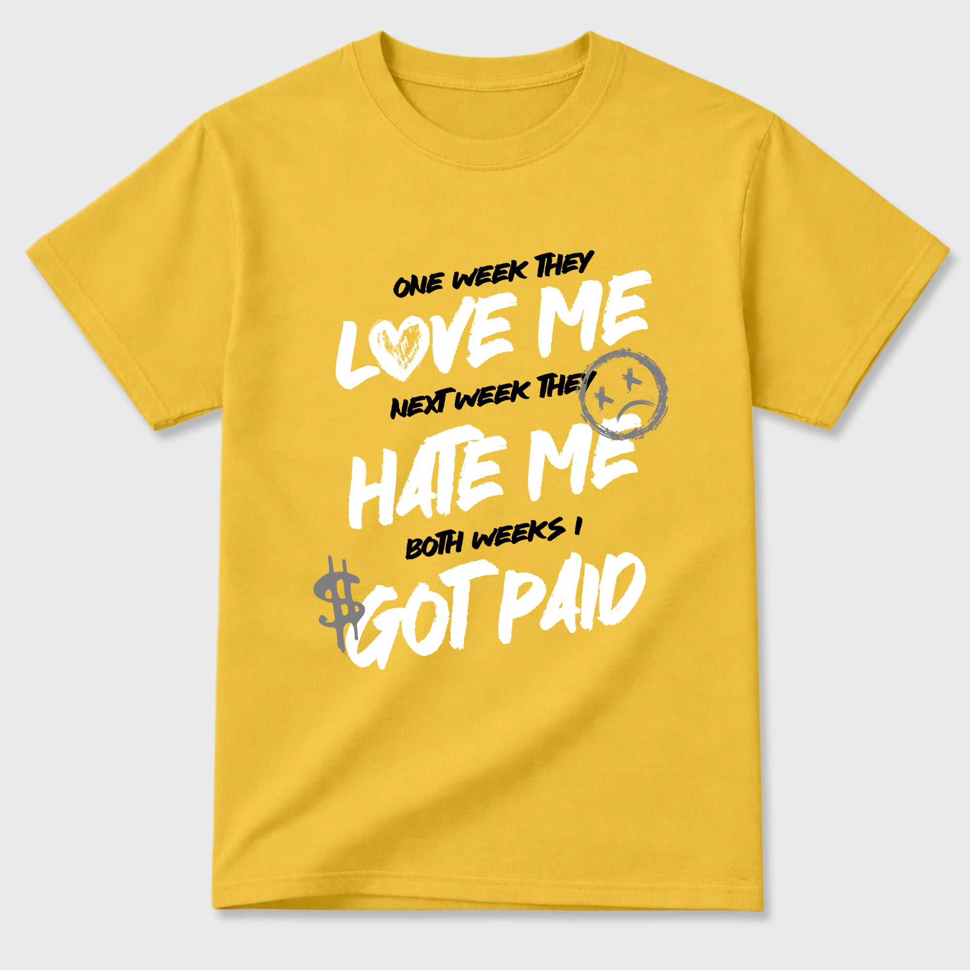 I Got Paid Graphic T-Shirt featuring original streetwear artwork designed to match the Air Jordan 4 Tour Yellow. Daisy 2 Graphic T-Shirt.