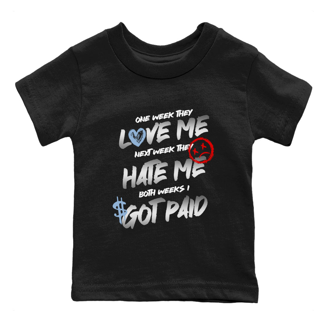 5s Black Metallic Reimagined shirts to match jordans I Got Paid best t shirts to wear with jordans 5s Black Metallic Reimagined match shoes to clothes SNRT Sneaker Tees Youth Baby Black 2 tee