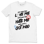 5s Black Metallic Reimagined shirts to match jordans I Got Paid best t shirts to wear with jordans 5s Black Metallic Reimagined match shoes to clothes SNRT Sneaker Tees unisex cotton White 2 shirts