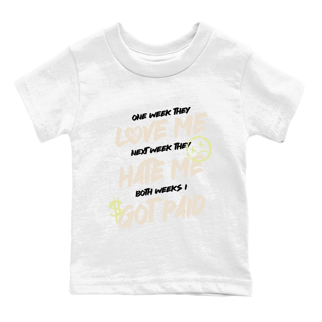 I Got Paid SNRT Sneaker Tees Kids - Air Jordan 5 Luminous Green - SNRT Sneaker T-shirts