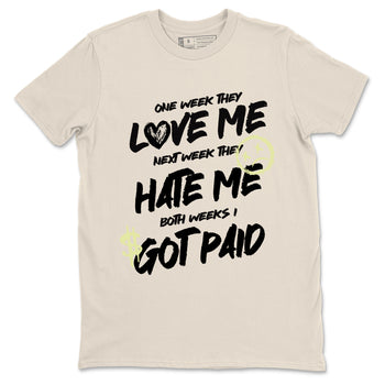I Got Paid SNRT Sneaker Tees - Air Jordan 5 Luminous Green - SNRT Sneaker T-shirts