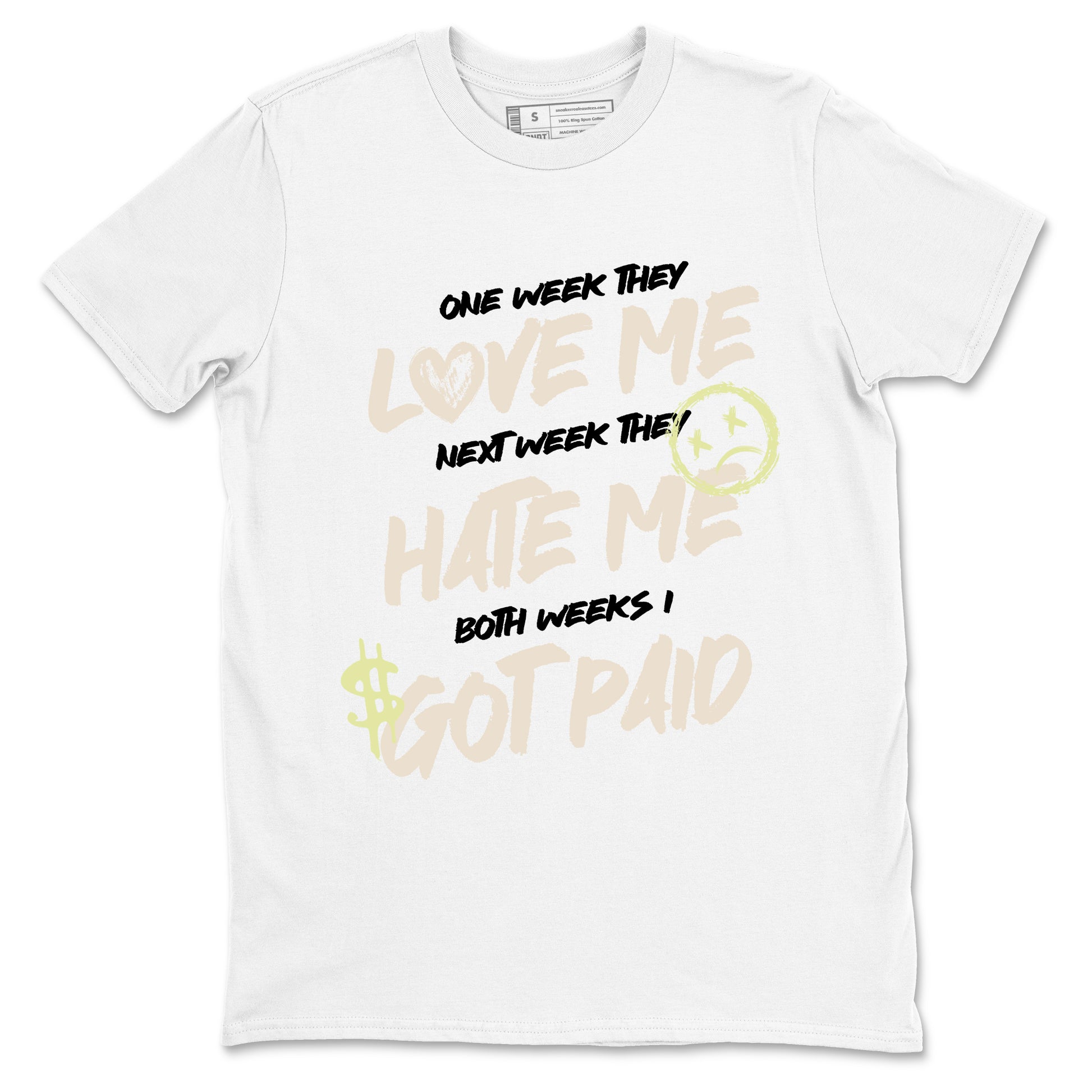 I Got Paid SNRT Sneaker Tees - Air Jordan 5 Luminous Green - SNRT Sneaker T-shirts