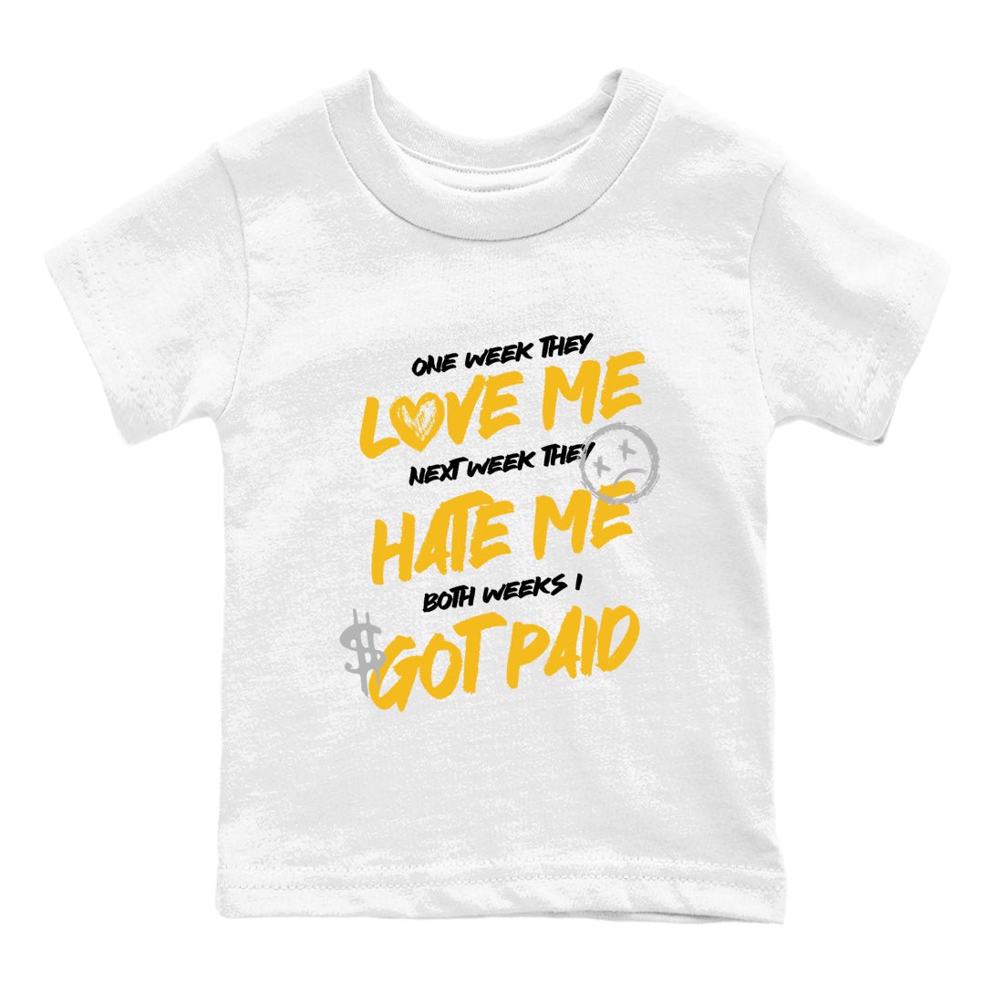 Sneaker match tees – Sneaker Tees To Match Air Jordan 5 Tokyo Shoes – I Got Paid Kids T-Shirt White 2