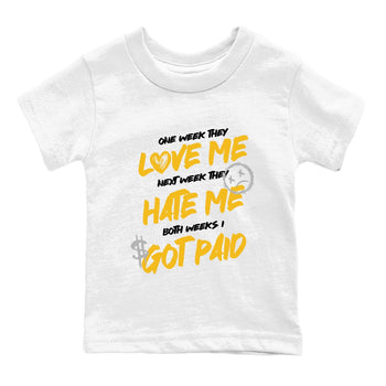 Sneaker match tees – Sneaker Tees To Match Air Jordan 5 Tokyo Shoes – I Got Paid Kids T-Shirt White 2
