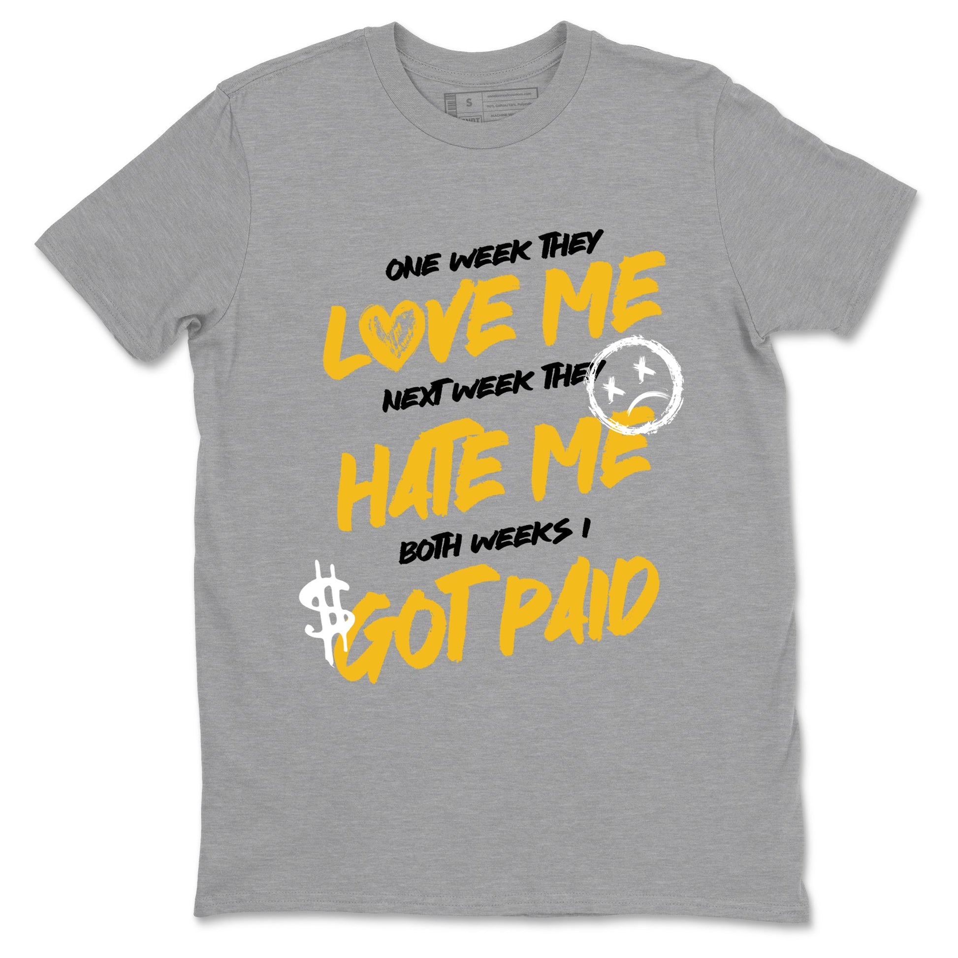 Sneaker match tees – Sneaker Tees To Match Air Jordan 5 Tokyo Shoes – I Got Paid Tee Heather Grey 2