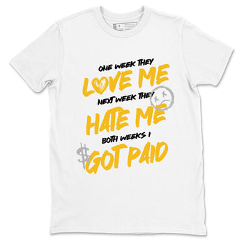 Sneaker match tees – Sneaker Tees To Match Air Jordan 5 Tokyo Shoes – I Got Paid Tee White 2