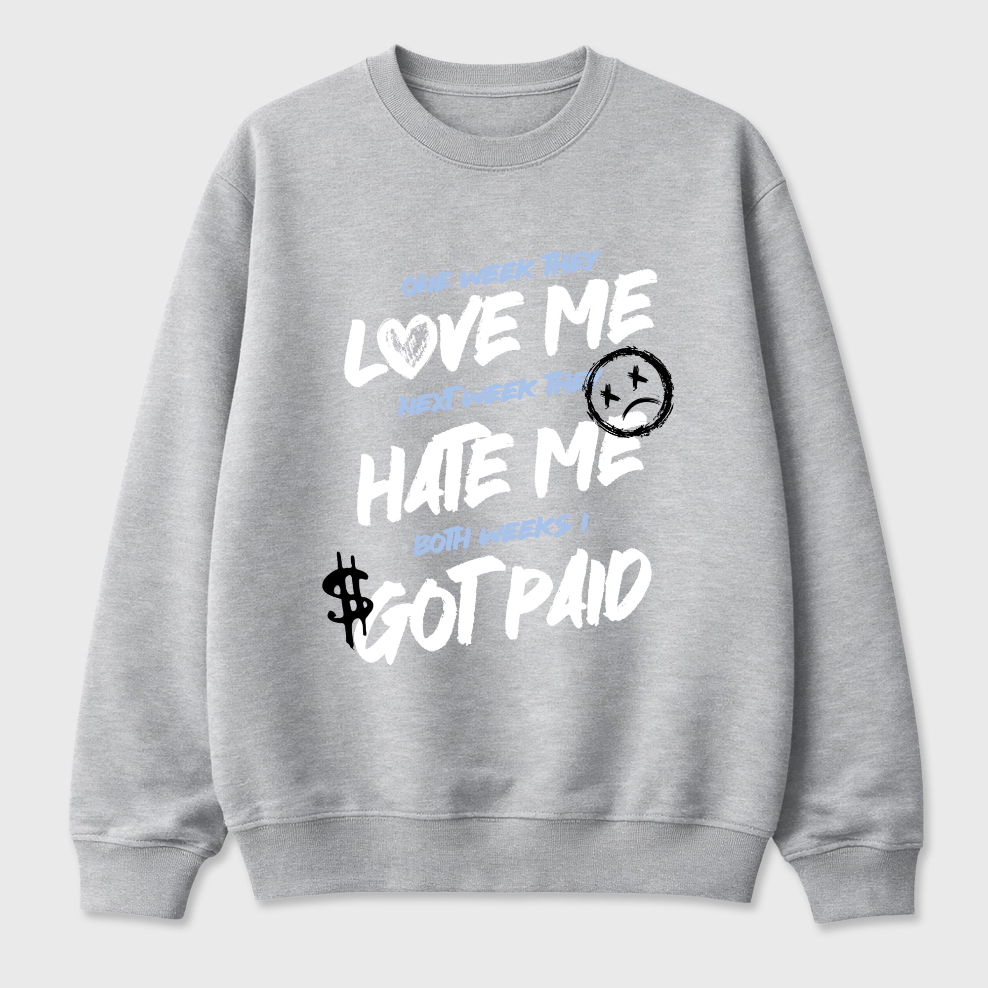 Sneaker match tees – Sneaker Tees To Match Air Jordan 5 White Metallic Shoes – I Got Paid Tee Heather Grey 2