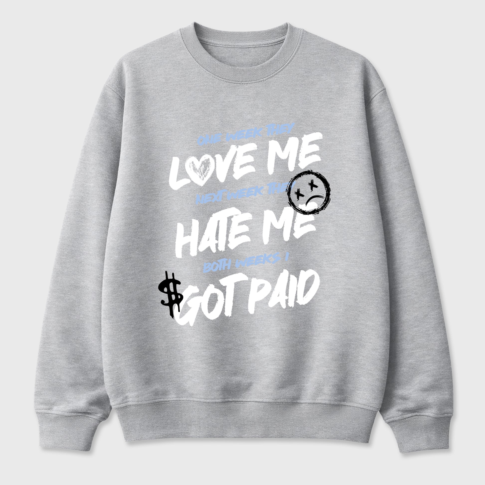 Sneaker match tees – Sneaker Tees To Match Air Jordan 5 White Metallic Shoes – I Got Paid Tee Heather Grey 2