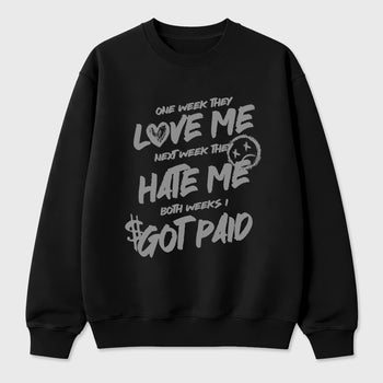 Sneaker match tees – Sneaker Tees To Match Air Jordan 6 Cap and Gown Shoes – I Got Paid Tee Black 2