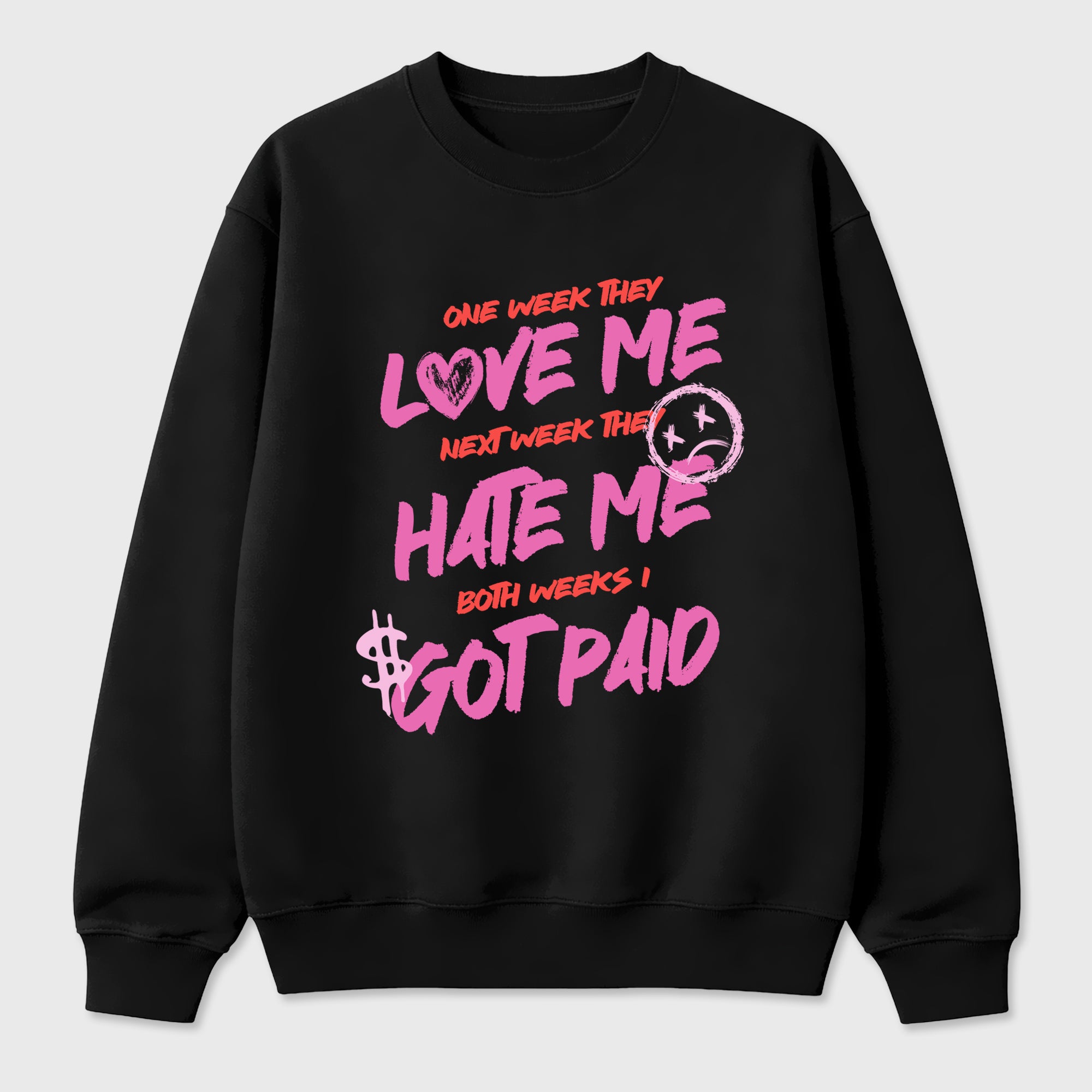 I Got Paid Graphic T-Shirt featuring original streetwear artwork designed to match the Air Jordan 6 Playful Pink. Black 2 Graphic Tee.