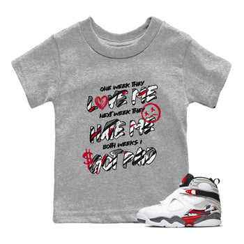 Sneaker Threads – Sneaker Tees To Match Air Jordan 8 Bunny – I Got Paid Youth Graphic Tee Heather Grey 1. Perfect for Jordan releases 2025 colorways.