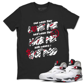 Sneaker Threads – Sneaker Tees To Match Air Jordan 8 Bunny – I Got Paid Graphic Tee Black 1. Perfect for Jordan releases 2025 colorways.