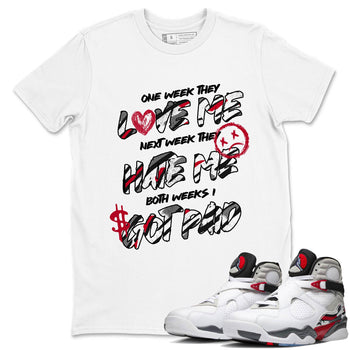 Sneaker Threads – Sneaker Tees To Match Air Jordan 8 Bunny – I Got Paid Graphic Tee White 1. Perfect for Jordan releases 2025 colorways.