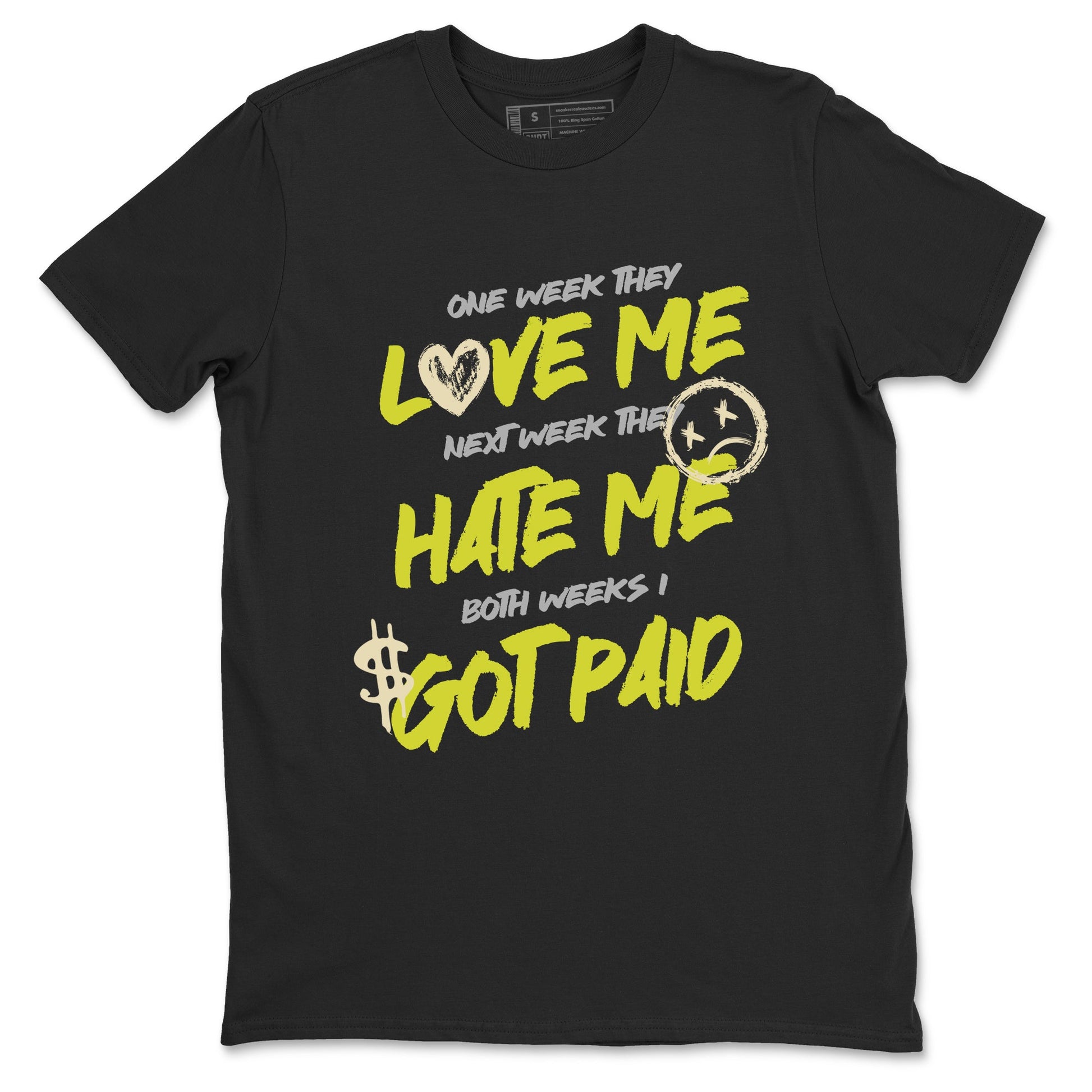 I Got Paid sneaker match t-shirt styled to complete your fit with the Air Max 90 Cyber sneakers, shown in Black 2.