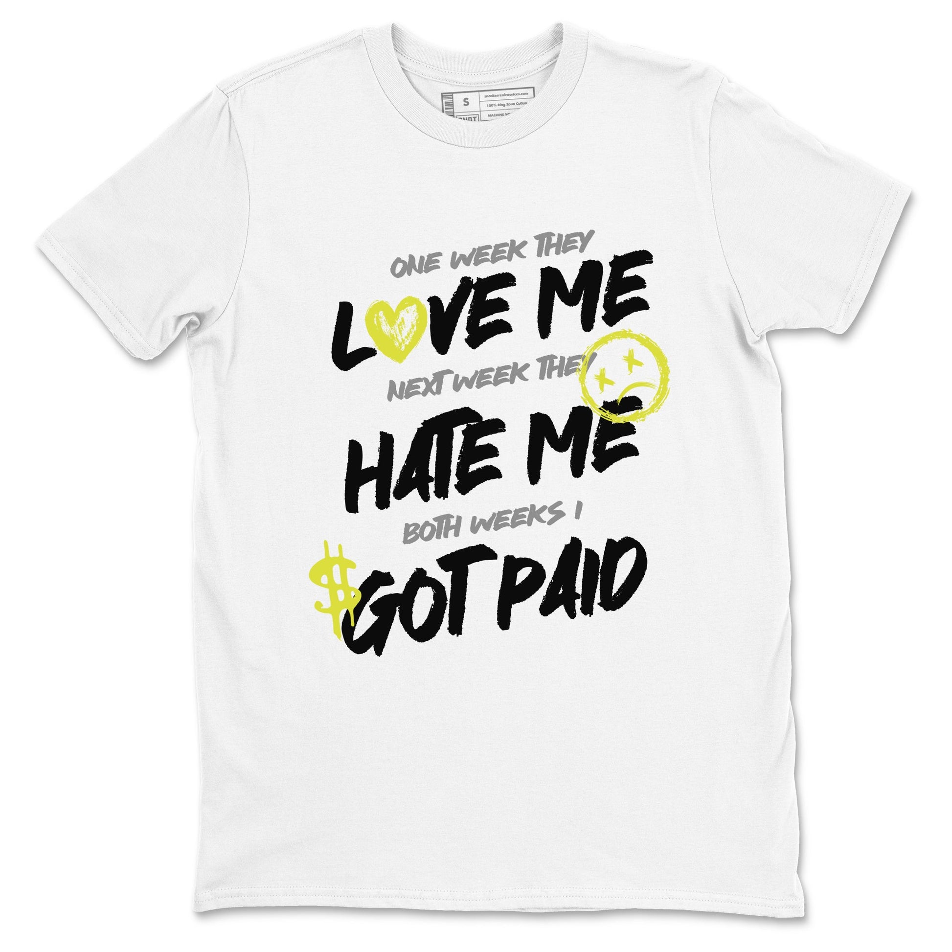 I Got Paid sneaker match t-shirt styled to complete your fit with the Air Max 90 Cyber sneakers, shown in White 2.