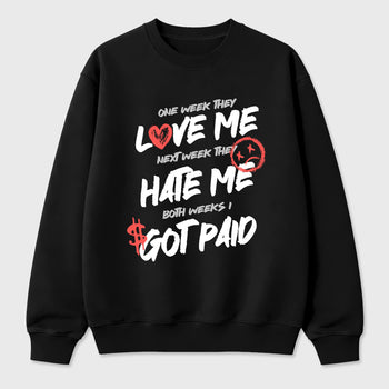 Sneaker match tees – Sneaker Tees To Match Air Max 90 Infrared Shoes – I Got Paid Tee Black 2