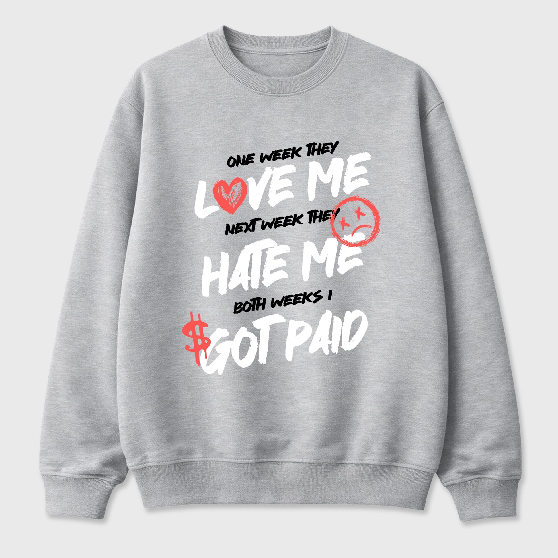 Sneaker match tees – Sneaker Tees To Match Air Max 90 Infrared Shoes – I Got Paid Tee Heather Grey 2