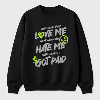 Sneakerfit graphic tee destination – Sneaker Tees To Match Air Max 95 Neon Yellow Sneakers – I Got Paid Tee Black 2