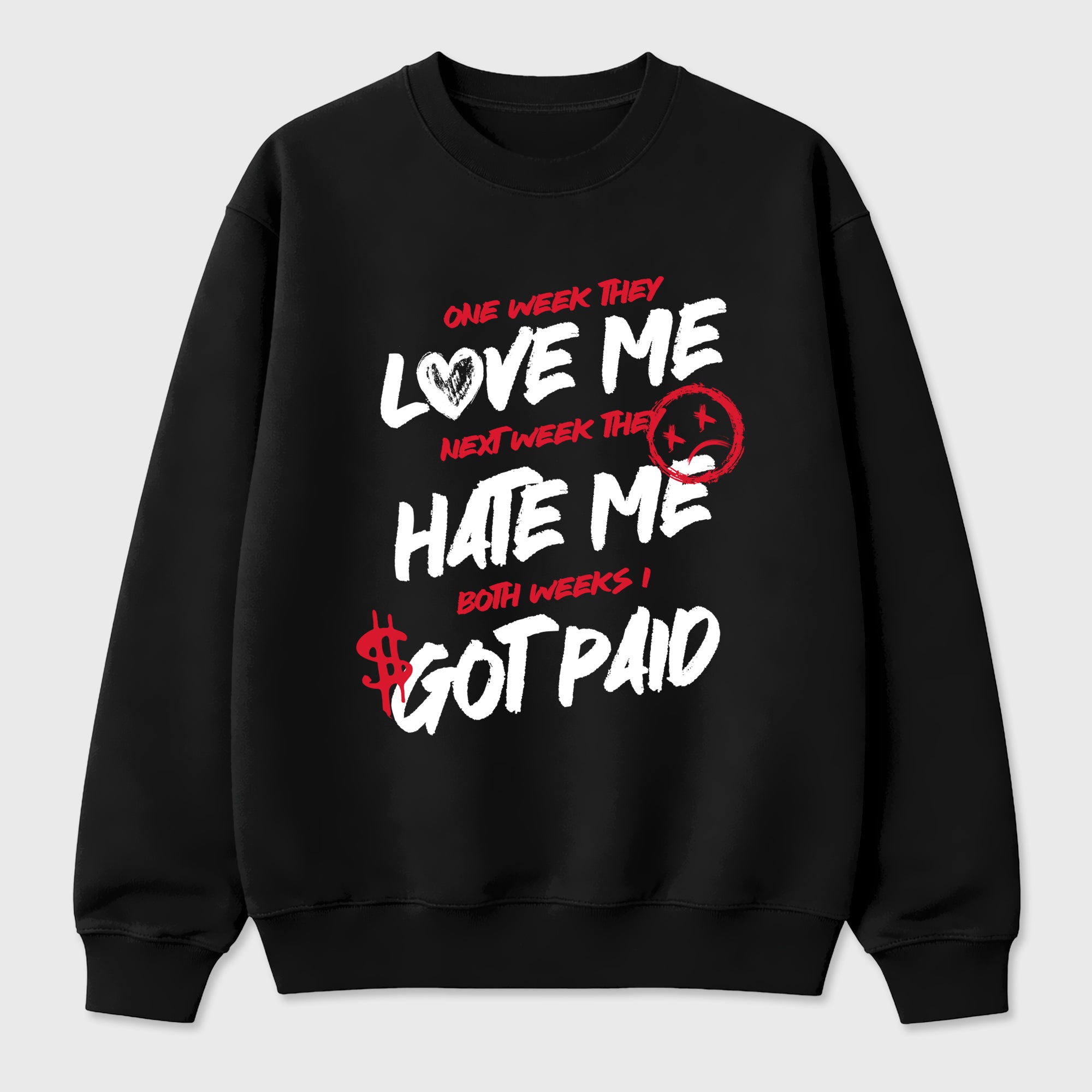 I Got Paid Graphic T-Shirt featuring original streetwear artwork designed to match the Air Max 95 Reverse Solar Red. Black 2 Graphic Tee.