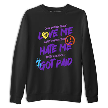 Sneaker Threads – Sneaker Tees To Match New Balance 9060 Prism Purple – I Got Paid Graphic Tee Black 2. Perfect for Jordan releases 2025 colorways.