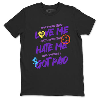 Sneaker Threads – Sneaker Tees To Match New Balance 9060 Prism Purple – I Got Paid Graphic Tee Black 2. Perfect for Jordan releases 2025 colorways.