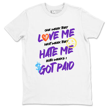 Sneaker Threads – Sneaker Tees To Match New Balance 9060 Prism Purple – I Got Paid Graphic Tee White 2. Perfect for Jordan releases 2025 colorways.