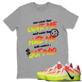 Sneaker Threads – Sneaker Tees To Match Nike JA 3 Under The Christmas Tree – I Got Paid Graphic Tee Heather Grey 1. Perfect for Jordan releases 2025 colorways. Perfect for Ja Morant sneaker releases and Christmas 2025 colorways.