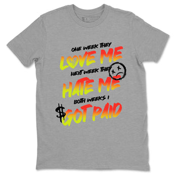 Sneaker Threads – Sneaker Tees To Match Nike JA 3 Under The Christmas Tree – I Got Paid Graphic Tee Heather Grey 2. Perfect for Jordan releases 2025 colorways. Perfect for Ja Morant sneaker releases and Christmas 2025 colorways.