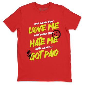 Sneaker Threads – Sneaker Tees To Match Nike JA 3 Under The Christmas Tree – I Got Paid Graphic Tee Red 2. Perfect for Jordan releases 2025 colorways. Perfect for Ja Morant sneaker releases and Christmas 2025 colorways.