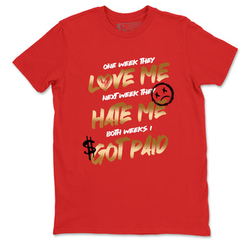 Sneaker match tees – Sneaker Tees To Match Nike KB 9 China Kobe 9 Low Proto EM University Red and Metallic Gold Shoes – I Got Paid Tee Red 2