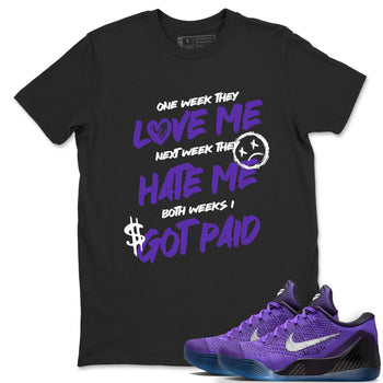 Sneaker Threads – Sneaker Tees To Match Nike KB 9 Hyper Grape – I Got Paid Graphic Tee Black 1. Perfect for Jordan releases 2025 colorways. Perfect for purple basketball sneaker releases and legacy-inspired colorways for 2025 hoopers.