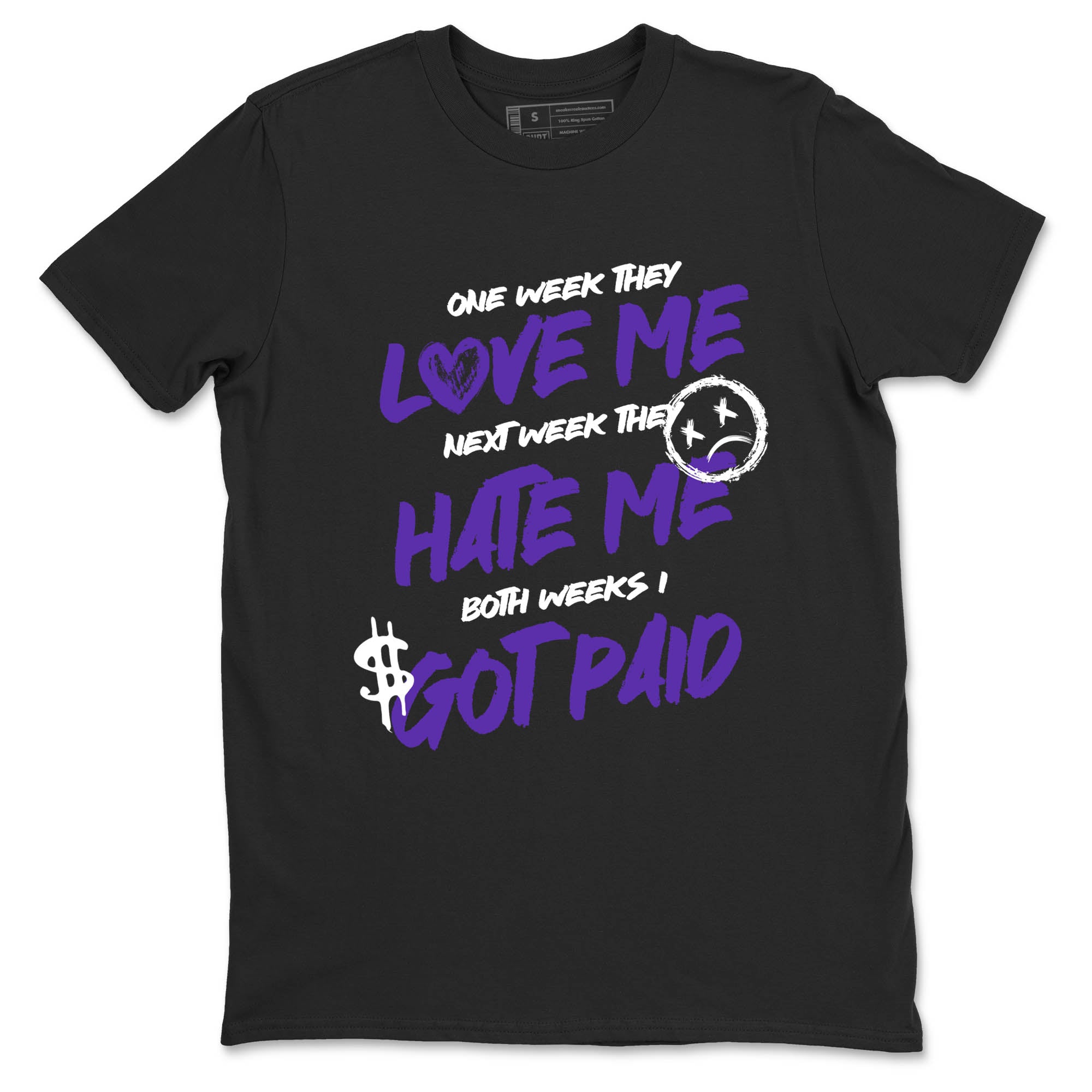Sneaker Threads – Sneaker Tees To Match Nike KB 9 Hyper Grape – I Got Paid Graphic Tee Black 2. Perfect for Jordan releases 2025 colorways. Perfect for purple basketball sneaker releases and legacy-inspired colorways for 2025 hoopers.