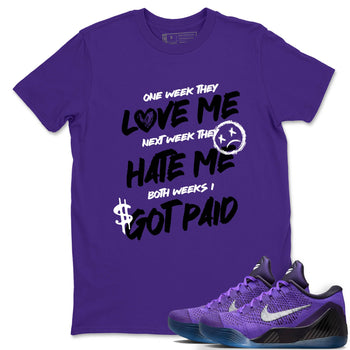 Sneaker Threads – Sneaker Tees To Match Nike KB 9 Hyper Grape – I Got Paid Graphic Tee Purple 1. Perfect for Jordan releases 2025 colorways. Perfect for purple basketball sneaker releases and legacy-inspired colorways for 2025 hoopers.