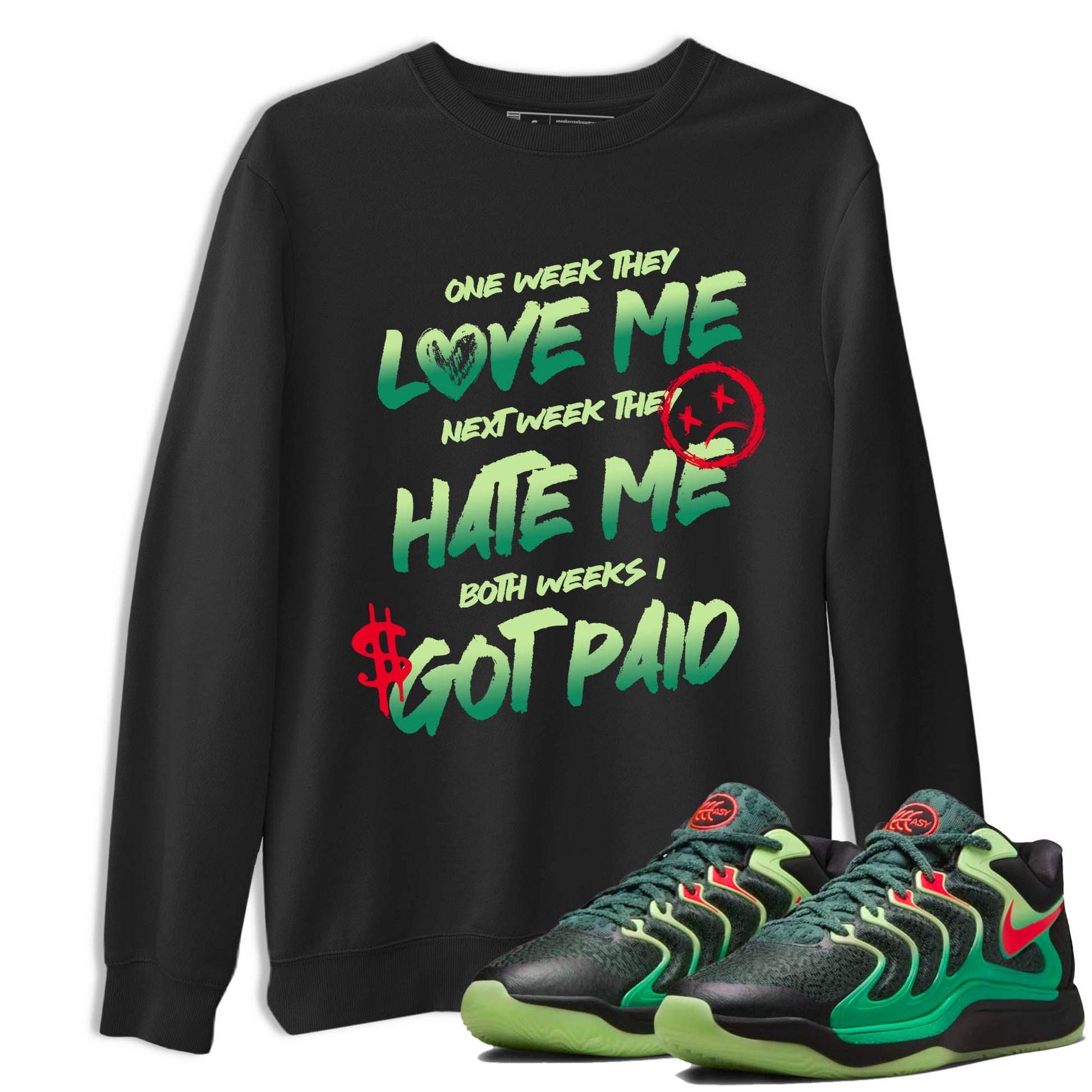Sneaker Threads – Sneaker Tees To Match Nike KD 17 Easy Money Sniper – I Got Paid Graphic Tee Black 1. Perfect for Jordan releases 2025 colorways. Perfect for Kevin Durant sneaker releases and Easy Money basketball colorways loved by hoopers in 2025.