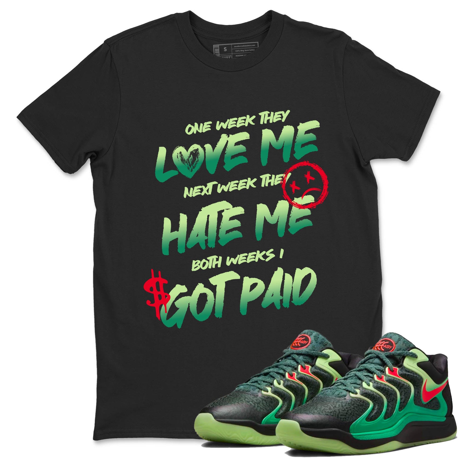Sneaker Threads – Sneaker Tees To Match Nike KD 17 Easy Money Sniper – I Got Paid Graphic Tee Black 1. Perfect for Jordan releases 2025 colorways. Perfect for Kevin Durant sneaker releases and Easy Money basketball colorways loved by hoopers in 2025.