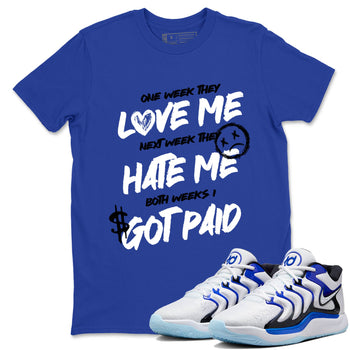 Sneaker Threads – Sneaker Tees To Match Nike KD 17 Penny – I Got Paid Graphic Tee Royal Blue 1. Perfect for Jordan releases 2025 colorways. Perfect for Kevin Durant basketball sneaker releases and retro Penny-inspired 2025 colorways.