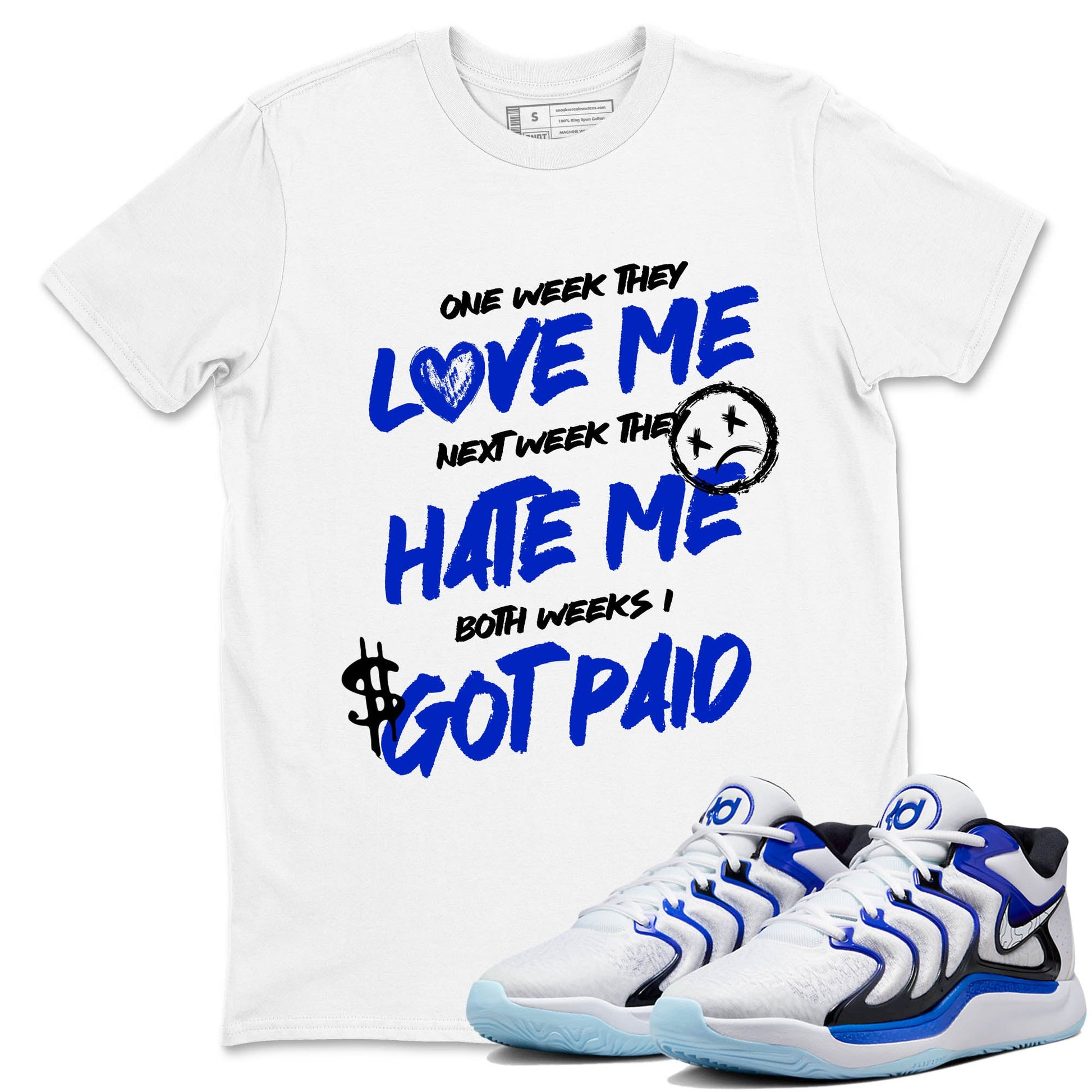 Sneaker Threads – Sneaker Tees To Match Nike KD 17 Penny – I Got Paid Graphic Tee White 1. Perfect for Jordan releases 2025 colorways. Perfect for Kevin Durant basketball sneaker releases and retro Penny-inspired 2025 colorways.
