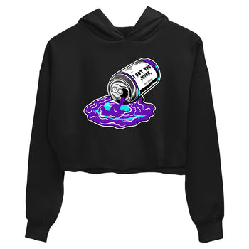 5s Grape shirts to match jordans I Got The Juice best t shirts to wear with jordans AJ 5 OG Grape match shoes to clothes SNRT Sneaker Tees unisex cotton Black 2 crop tee