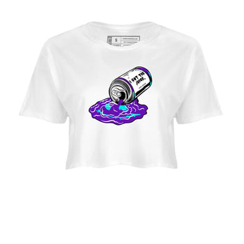 5s Grape shirts to match jordans I Got The Juice best t shirts to wear with jordans AJ 5 OG Grape match shoes to clothes SNRT Sneaker Tees unisex cotton White 2 crop tee