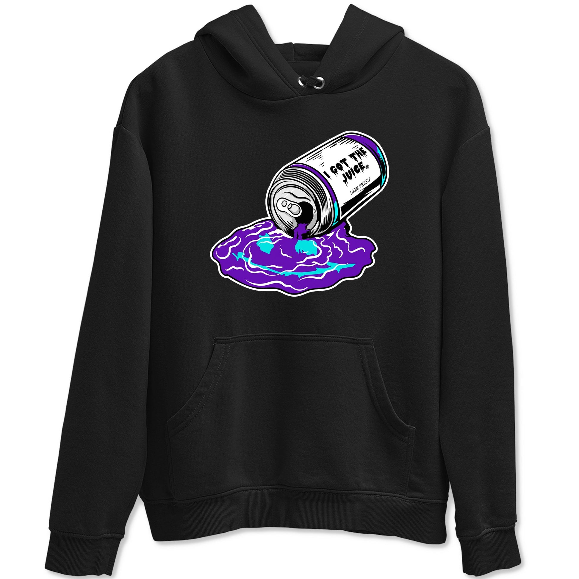 5s Grape shirts to match jordans I Got The Juice best t shirts to wear with jordans AJ 5 OG Grape match shoes to clothes SNRT Sneaker Tees unisex cotton Black 2 shirts