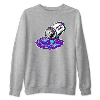 5s Grape shirts to match jordans I Got The Juice best t shirts to wear with jordans AJ 5 OG Grape match shoes to clothes SNRT Sneaker Tees unisex cotton Heather Grey 2 shirts