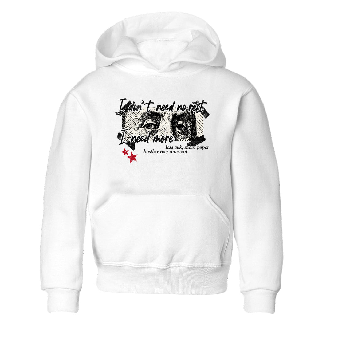 Sneaker match tees – Sneaker Tees To Match Air Jordan 4 Flight Club Shoes – I Need More Kids T-Shirt White 2
