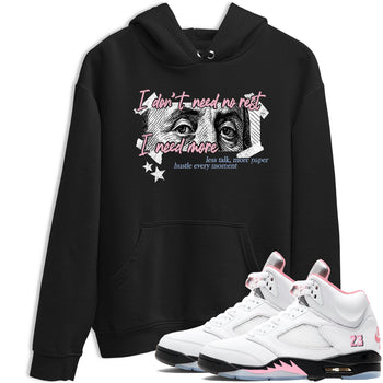 Sneaker match tees – Sneaker Tees To Match Air Jordan 5 35th Anniversary Shoes – I Need More Tee Black 1