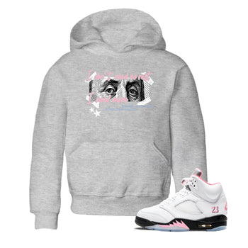 Sneaker match tees – Sneaker Tees To Match Air Jordan 5 35th Anniversary Shoes – I Need More Kids T-Shirt Heather Grey 1