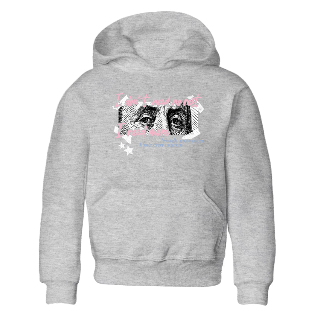 Sneaker match tees – Sneaker Tees To Match Air Jordan 5 35th Anniversary Shoes – I Need More Kids T-Shirt Heather Grey 2