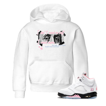 Sneaker match tees – Sneaker Tees To Match Air Jordan 5 35th Anniversary Shoes – I Need More Kids T-Shirt White 1