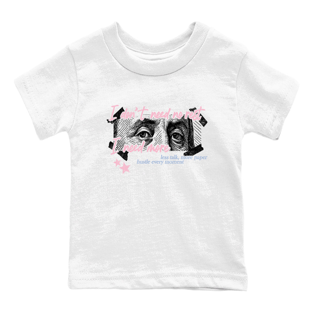 Sneaker match tees – Sneaker Tees To Match Air Jordan 5 35th Anniversary Shoes – I Need More Kids T-Shirt White 2