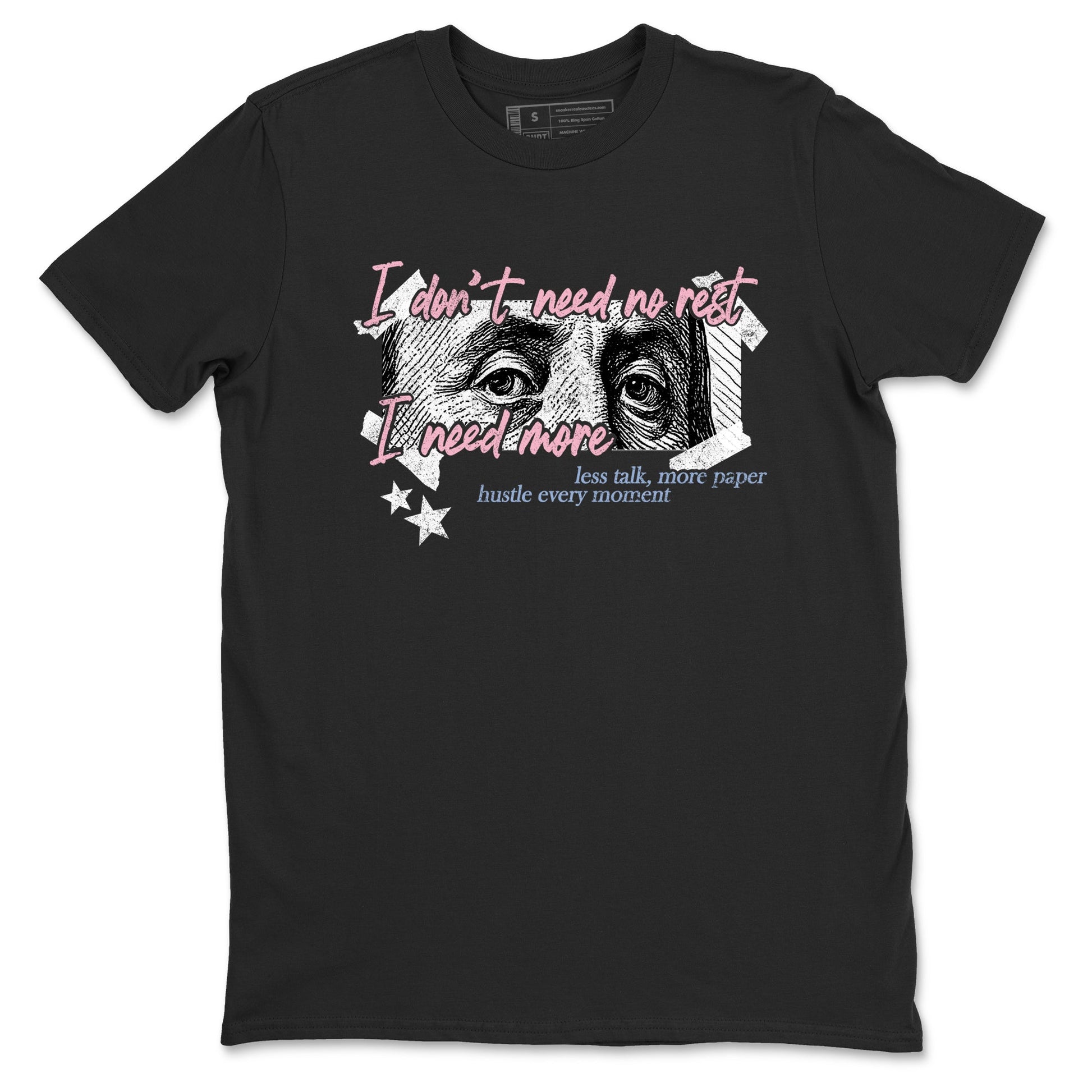 Sneaker match tees – Sneaker Tees To Match Air Jordan 5 35th Anniversary Shoes – I Need More Tee Black 2