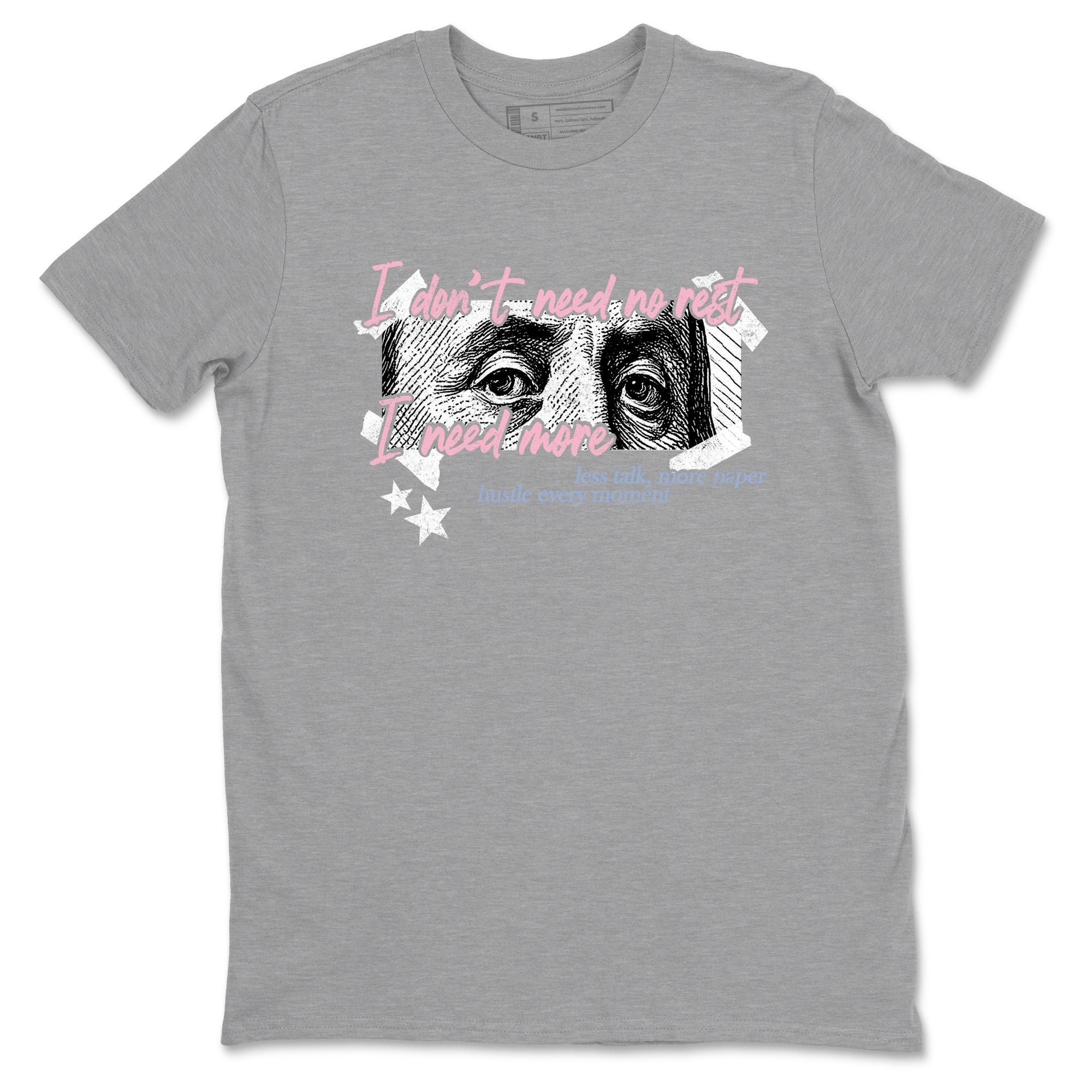 Sneaker match tees – Sneaker Tees To Match Air Jordan 5 35th Anniversary Shoes – I Need More Tee Heather Grey 2